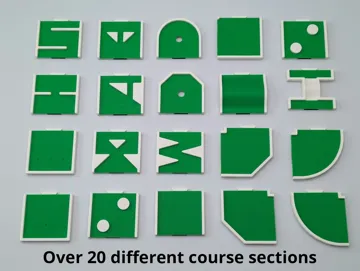 Escenografía en miniatura: Modular Tabletop Mini Golf — vista de referencia 3