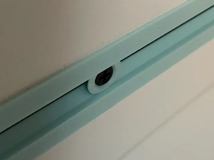 Alex Ikea Drawer Hack - Countersunk Washer