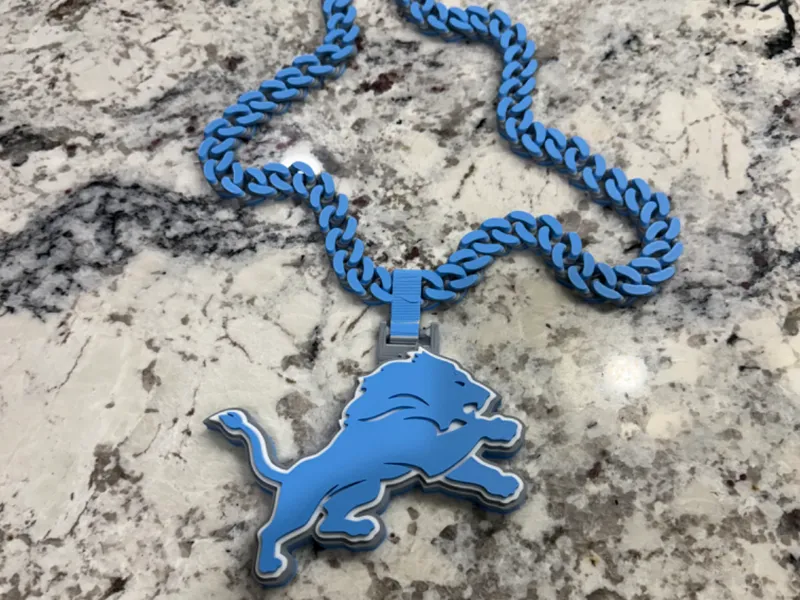Detroit Lions Sports Chain