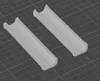 0.25mm layer, 4 walls, 15% infill, incl. upper handle