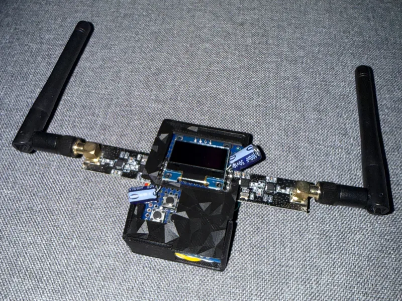 ESP32-C3 Jammer Case (4x6cm Prototype Board)