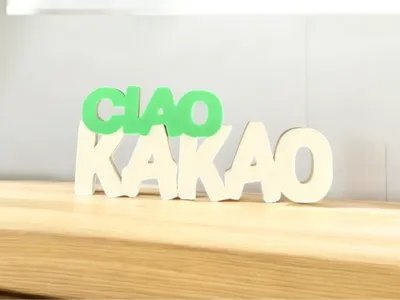 Ciao Kakao Lettering