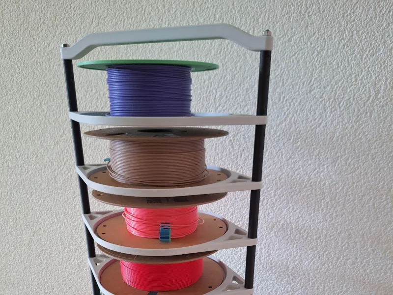 Filament Rollen, Ständer / Halter, stapelbar