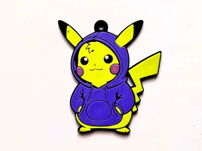 Pikachu Urban Keychain