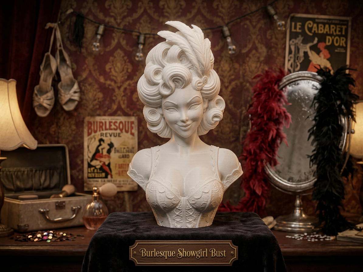Burlesque Showgirl Bust