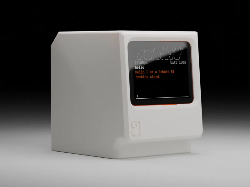Rabbitosh - Rabbit r1 desktop dock