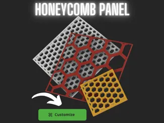 HoneyComb Panel - Customizable