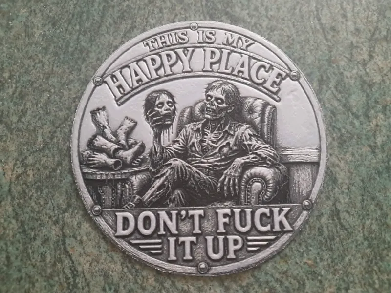 male zombie happy place