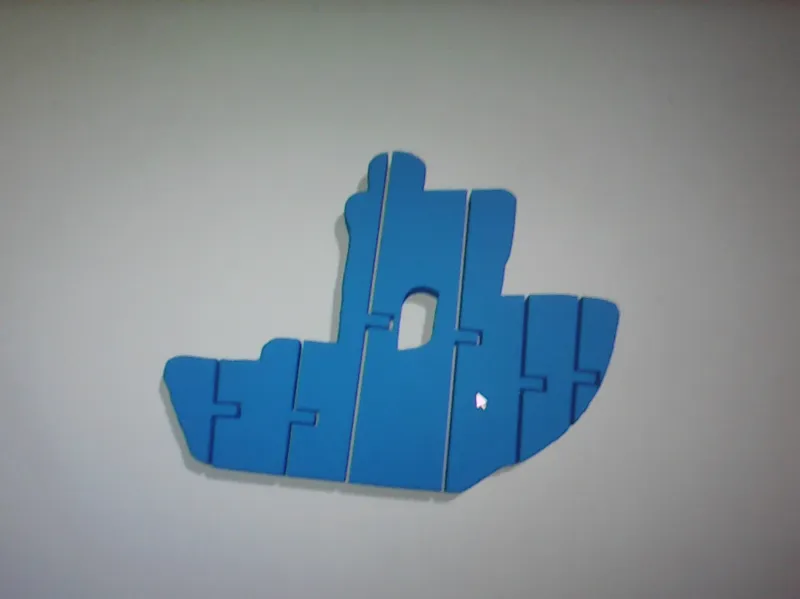 Benchy flexy toy