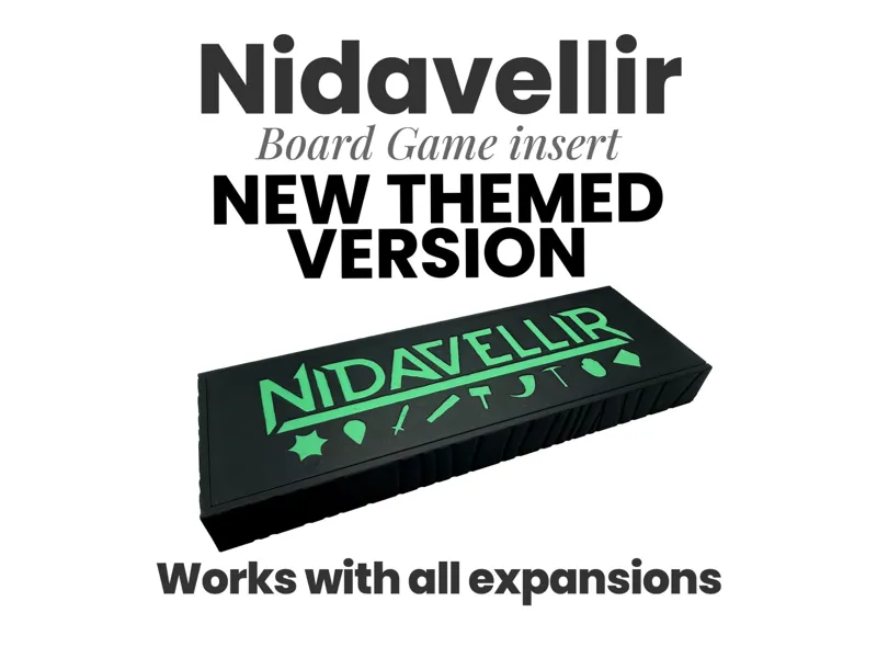 Nidavellir board game insert with all expansions