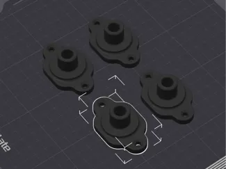 Skidoo/Polaris EZ Wheels Mounts