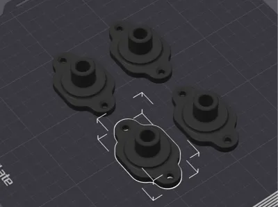Skidoo/Polaris EZ Wheels Mounts