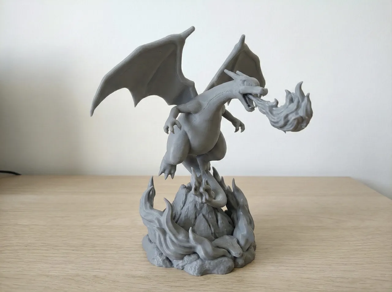Charizard Diorama view 2