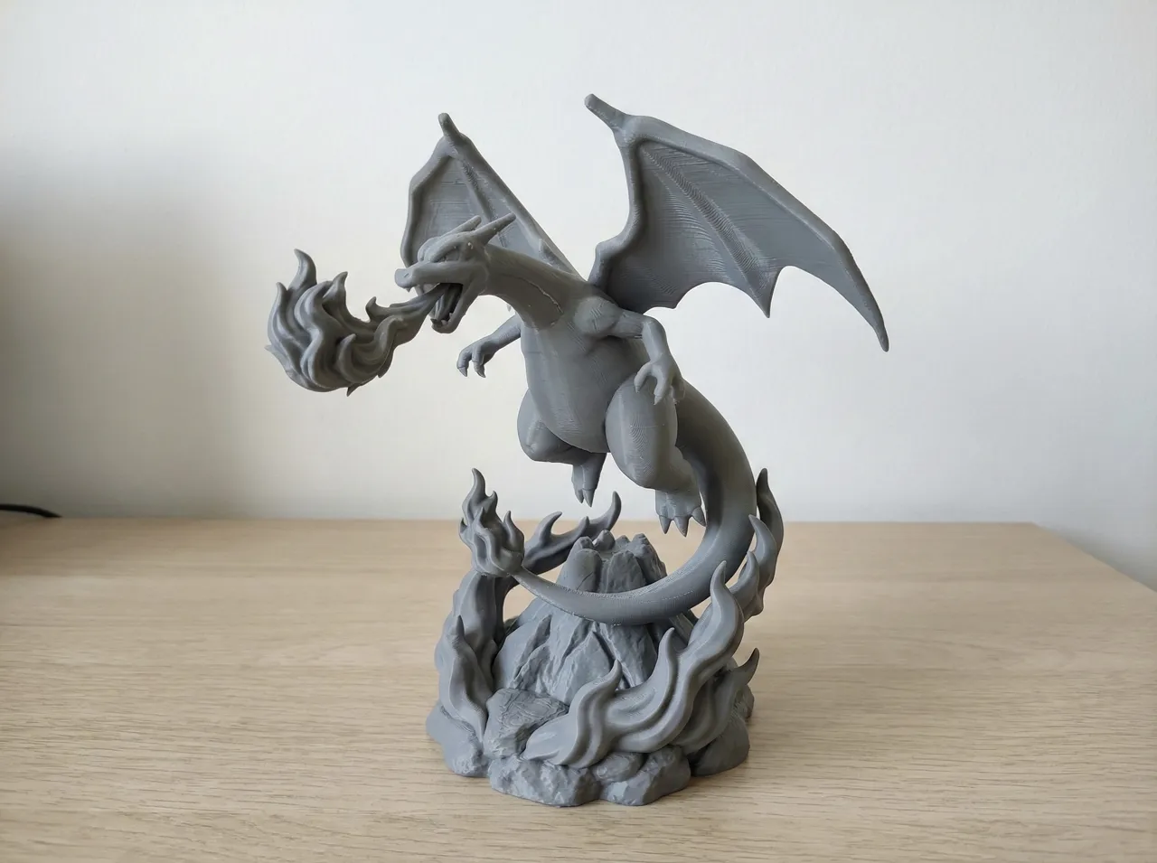 Charizard Diorama view 3