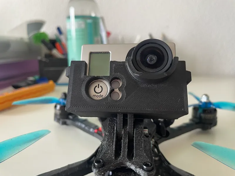Very Lightweight GoPro Hero3 Mount