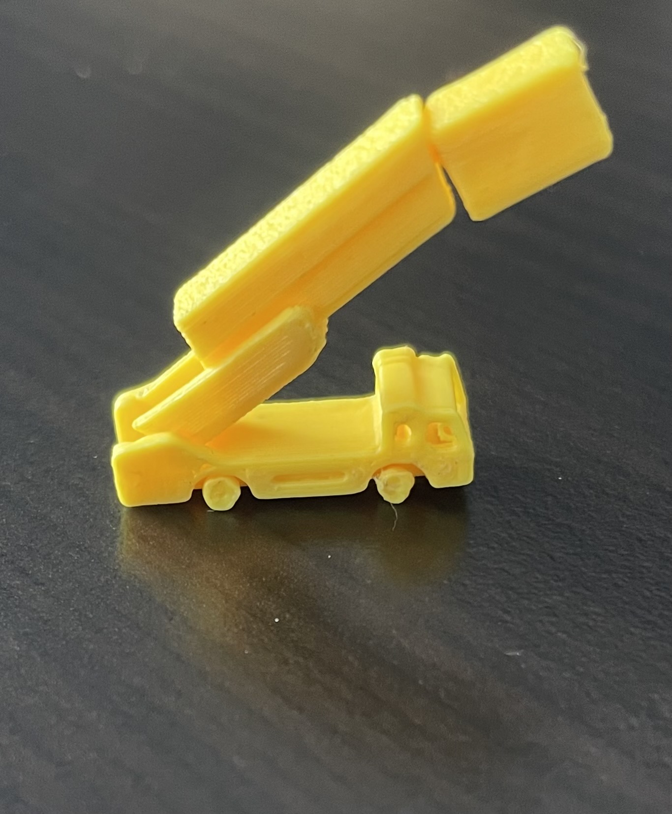 Miniatura 2 do modelo 3D 1:400的机场登机车（有很多细节）