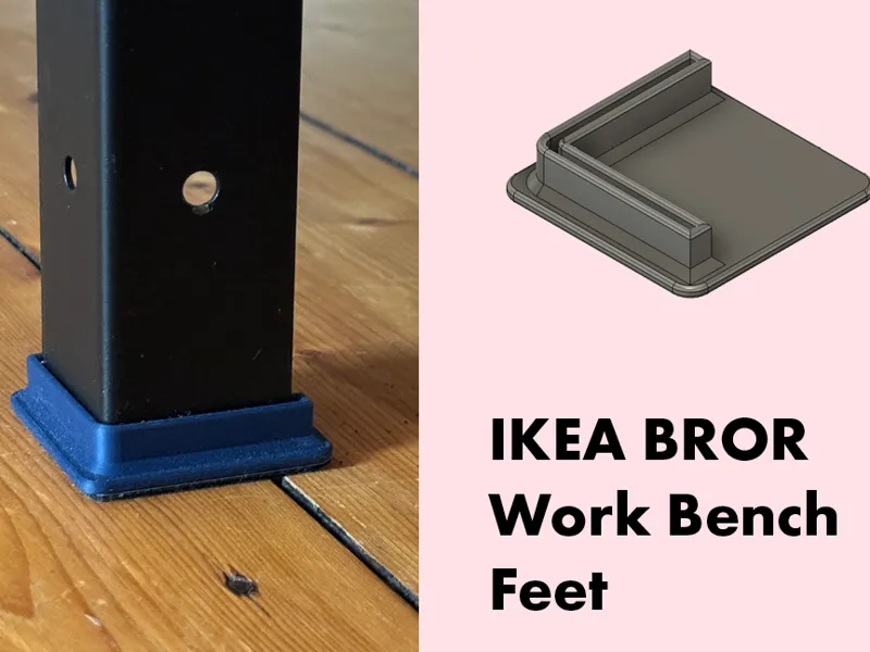 IKEA BROR Work Bench Feet