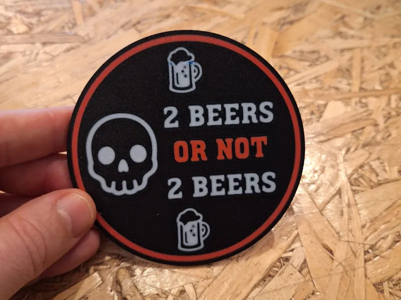 Sottobicchiere 2 Beers