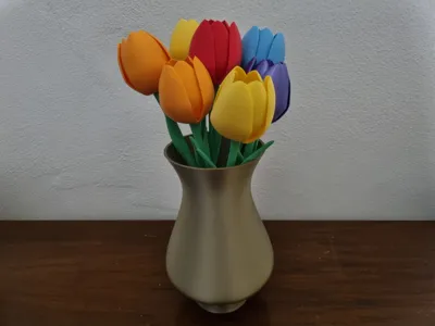 Classic flower vase