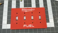 Milwaukee Light 4 Gang Toggle Switch
