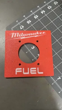 Milwaukee Dual Gang 220V Plate