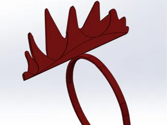 chiken headband
