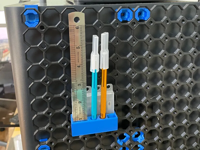 Multiboard hobby knife holder