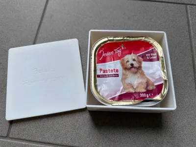 Personalized Feed Box for Dog Food Bowls