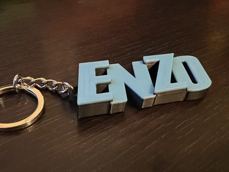 Enzo Keychain