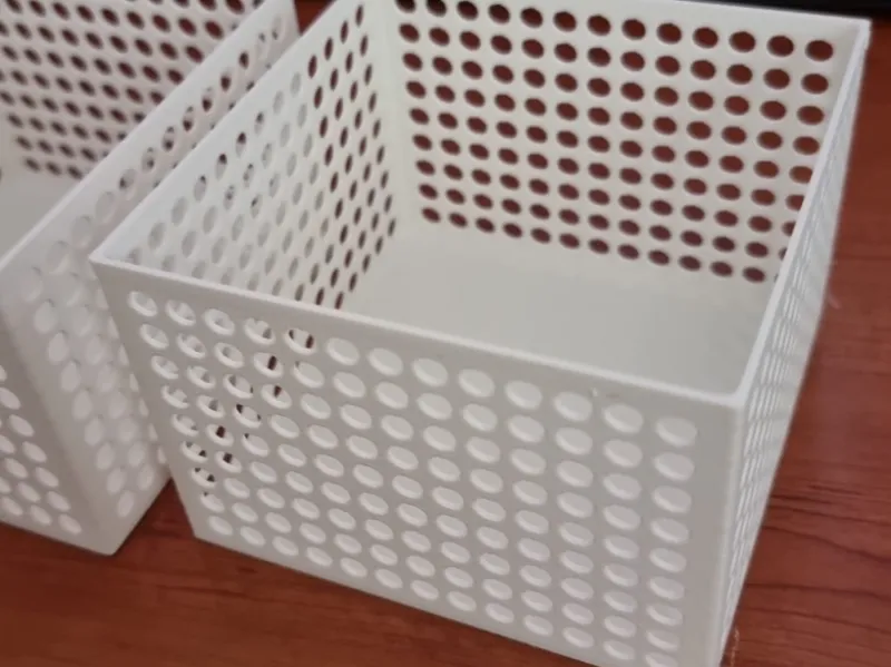 Containers with Circular | Hexagonal Hole Patterns