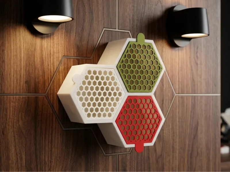 HexaPurge Modularer Filament-Müll-Sortierer