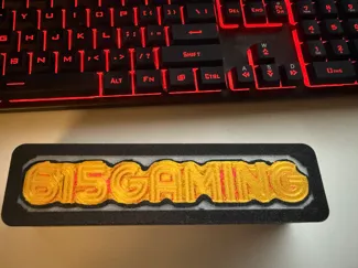 615GAMING GLOW IN THE DARK SHADOWBOX
