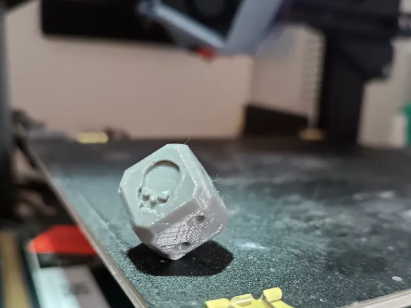 Dice with No Faces Touching Down Wharammer Edition