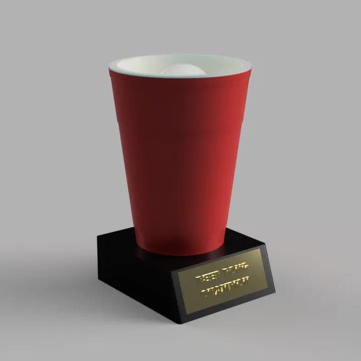 Beer Pong Trophy