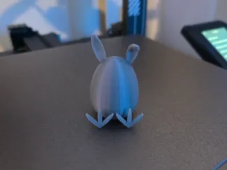 Easter bunny egg