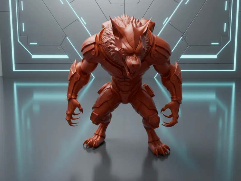 Halloween CyberWolf