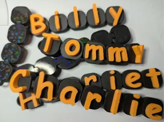 Customizable Flexi Name tag - Make it your own!