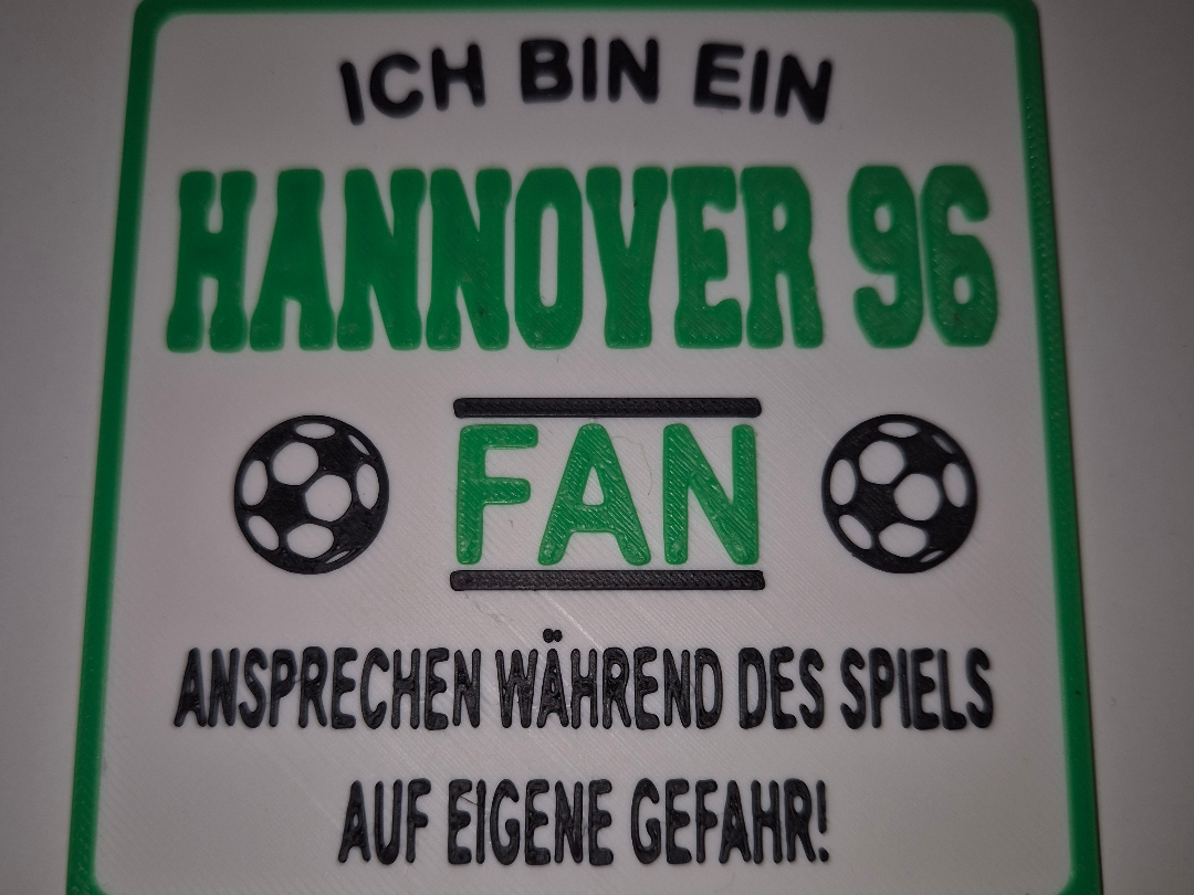 Hannover 96 Untersetzer bier  Fan