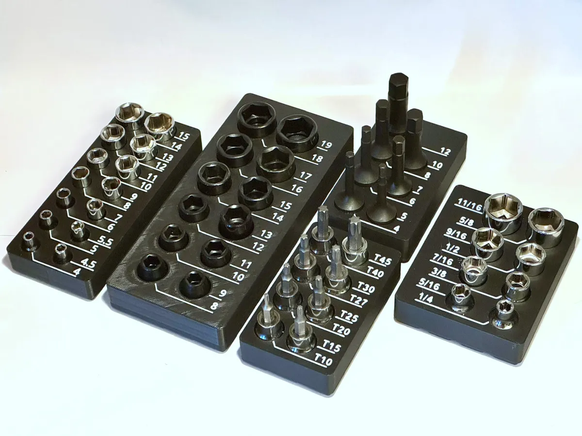 Socket Organizers, Customizable - Free 3D Print Model - MakerWorld
