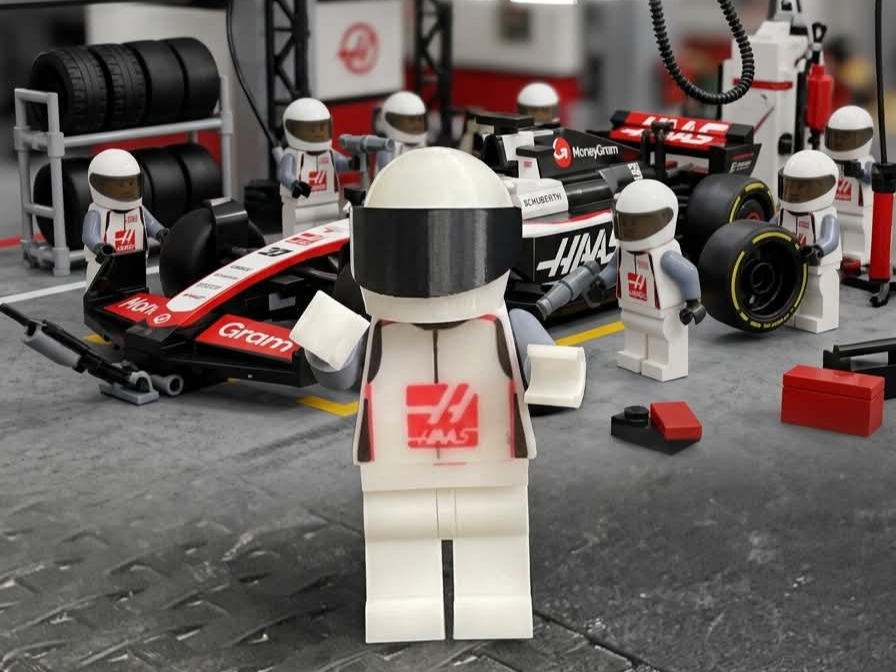 Big Brick F1 MoneyGram Haas Driver