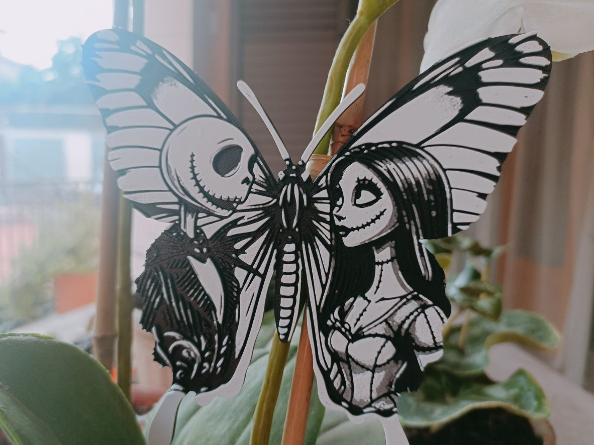 Nightmare Before Christmas decor - Jack & Sally - 1