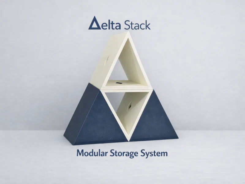 Delta Stack - Modular Shelf System