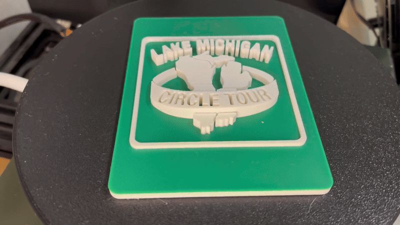 Lake Michigan Circle Tour Sign Replica