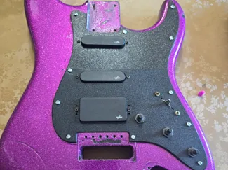 1.75 MM thick HSS Strat Pickguard