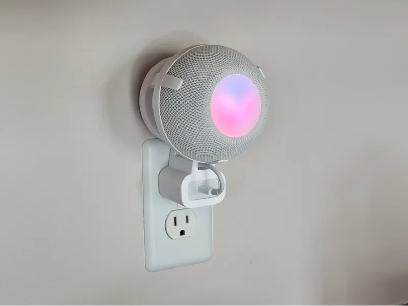 HomePod Mini wall mount / US USB charger