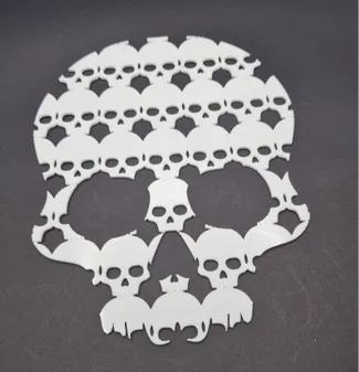 skull of skulls wall art