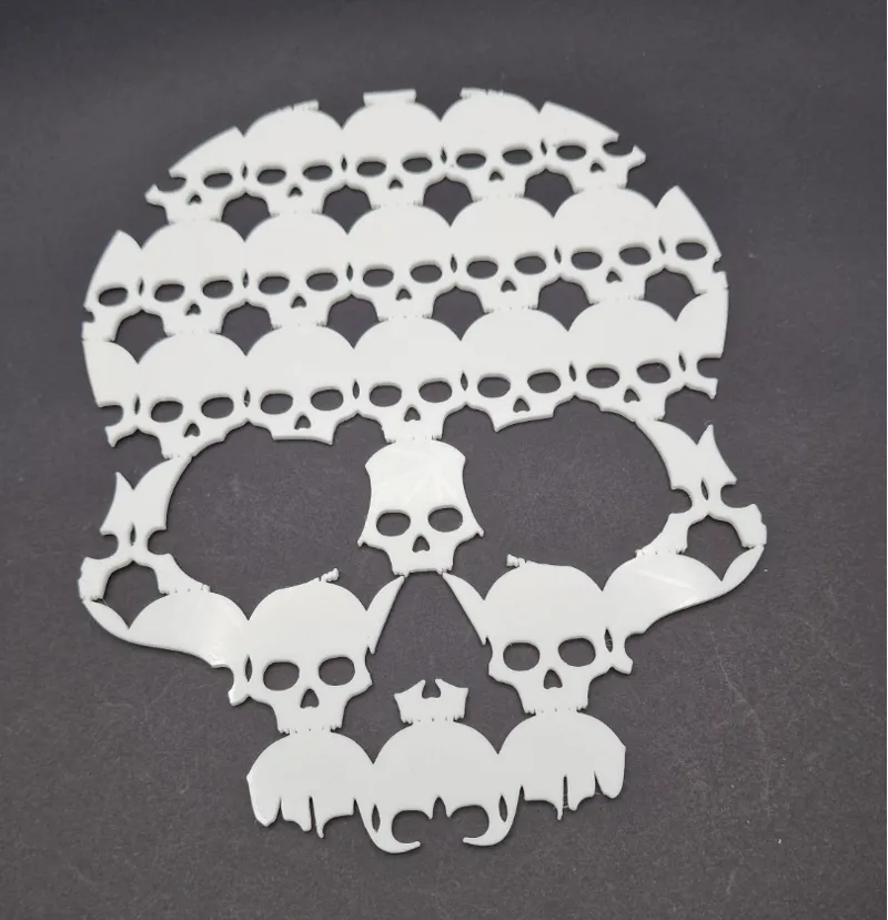 skull of skulls wall art