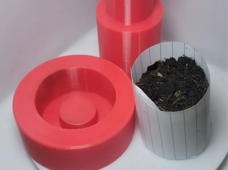 DIY Paper pot maker tool for seedling starter pots