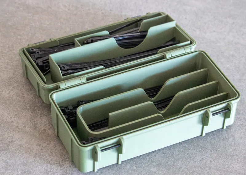 Zipties organizer box
