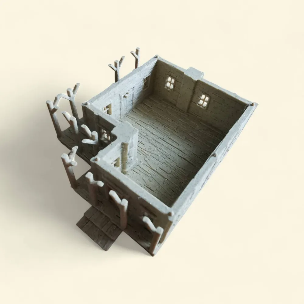 Wild West Series / House 9 - Free 3D Print Model - MakerWorld